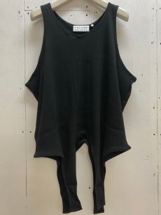 画像1: el conductorH(コンダクター) TAILS COTTON TANKTOP PD24SC05(BLK) (1)