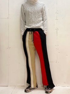 画像11: el conductorH(コンダクター) CRAZY PATTERN TRACK TROUSERS PD24SP04 (11)