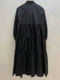 画像7: el conductorH(コンダクター) FRAYED HEM COTTON TIERED DRESS PD24SW02 (7)