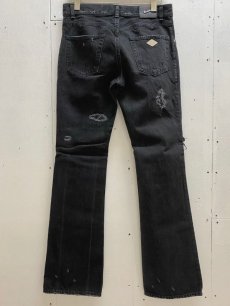 画像6: el conductorH(コンダクター) HARDCORE DESTROYED FLARE JEAN TROUSERS PD24SP03 (6)