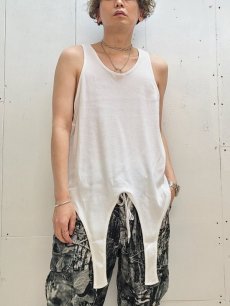 画像6: el conductorH(コンダクター) TAILS COTTON TANKTOP PD24SC05(WHT) (6)