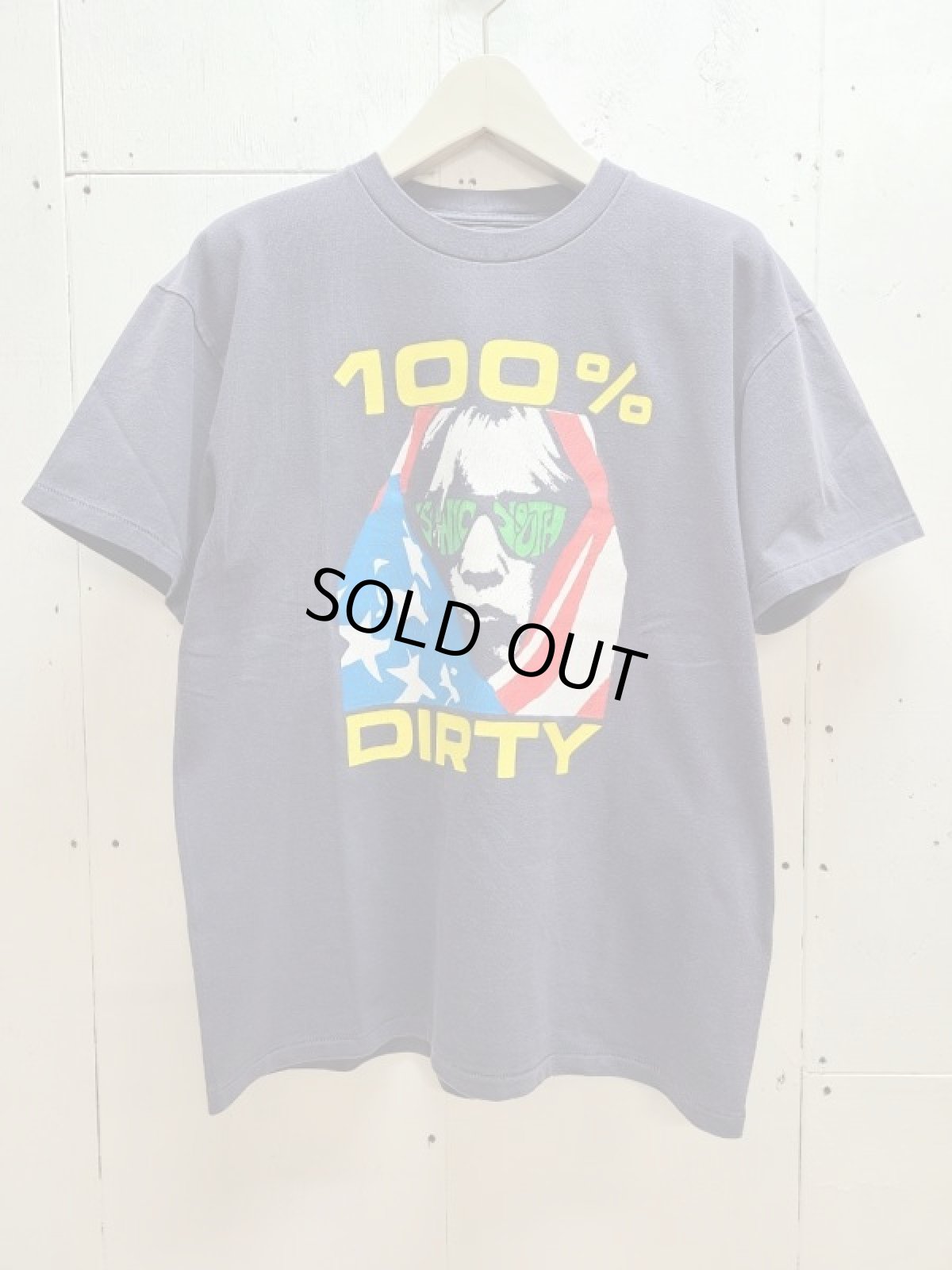 画像1: Insonnia projects(インソニアプロジェクツ）SONIC YOUTH 100% DIRTY TEE IP-SY-001 (1)