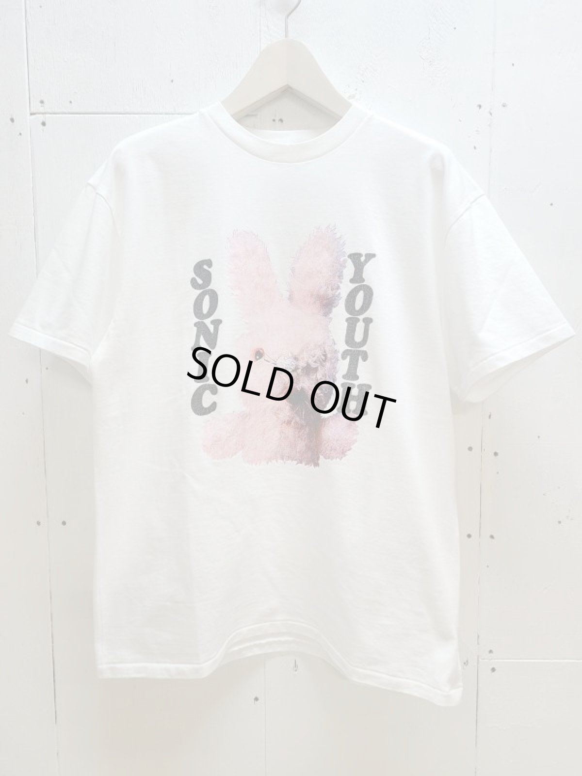 画像1: Insonnia projects(インソニアプロジェクツ）SONIC YOUTH MK BUNNY TEE IP-SY-002  (1)