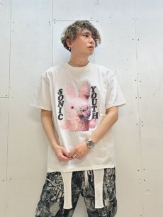 画像6: Insonnia projects(インソニアプロジェクツ）SONIC YOUTH MK BUNNY TEE IP-SY-002  (6)