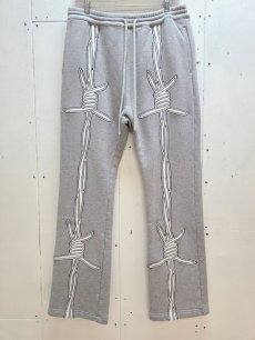 画像1: ★SALE50％0FF★children of the discordance(チルドレンオブザディスコーダンス) CRAIG BARBED WIRE SWEAT PANTS COTDPT-034 (1)