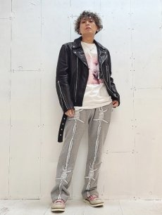 画像11: ★SALE50％0FF★children of the discordance(チルドレンオブザディスコーダンス) CRAIG BARBED WIRE SWEAT PANTS COTDPT-034 (11)