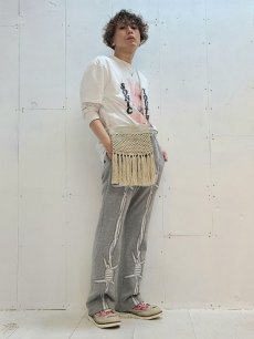 画像6: SUGARHILL(シュガーヒル) COTTON KNIT BAG SMALL 2441001008(IVO/BGE) (6)