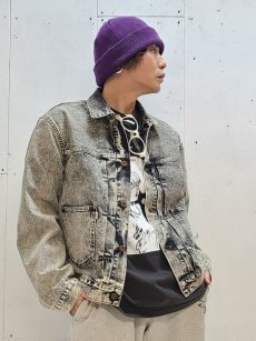 画像8: SUGARHILL(シュガーヒル) ACID WASHED MODERN DENIM JACKET 2441000413 (8)