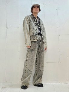 画像10: SUGARHILL(シュガーヒル) ACID WASHED MODERN DENIM JACKET 2441000413 (10)