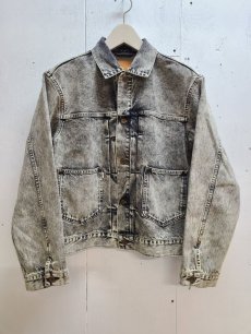 画像1: SUGARHILL(シュガーヒル) ACID WASHED MODERN DENIM JACKET 2441000413 (1)