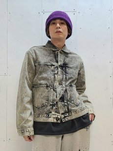 画像9: SUGARHILL(シュガーヒル) ACID WASHED MODERN DENIM JACKET 2441000413 (9)