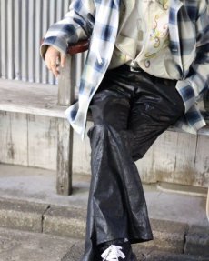 画像9: A PUZZLING HOME(アパズリングホーム) COATING BOOTS CUT PANTS 24ss-016 (9)
