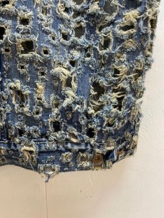 画像7: SUGARHILL(シュガーヒル)CRASHED MODERN DENIM VEST 2441000423  (7)