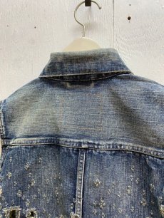 画像6: SUGARHILL(シュガーヒル)CRASHED MODERN DENIM VEST 2441000423  (6)