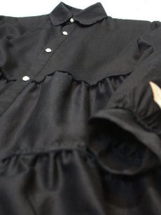 画像3: el conductorH(コンダクター) FRAYED HEM COTTON TIERED DRESS PD24SW02 (3)