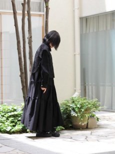 画像26: el conductorH(コンダクター) FRAYED HEM COTTON TIERED DRESS PD24SW02 (26)