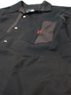 画像2: Takaya Hioki (タカヤヒオキ) POLO REMAKE OPEN COLLER SHIRT (2)