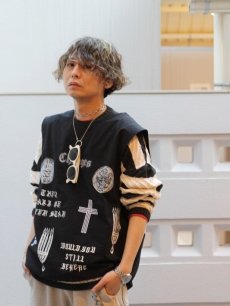 画像14: children of the discordance(チルドレンオブザディスコーダンス) MEMORIAL PRINT NS PULLOVER COTDPO-024 (14)