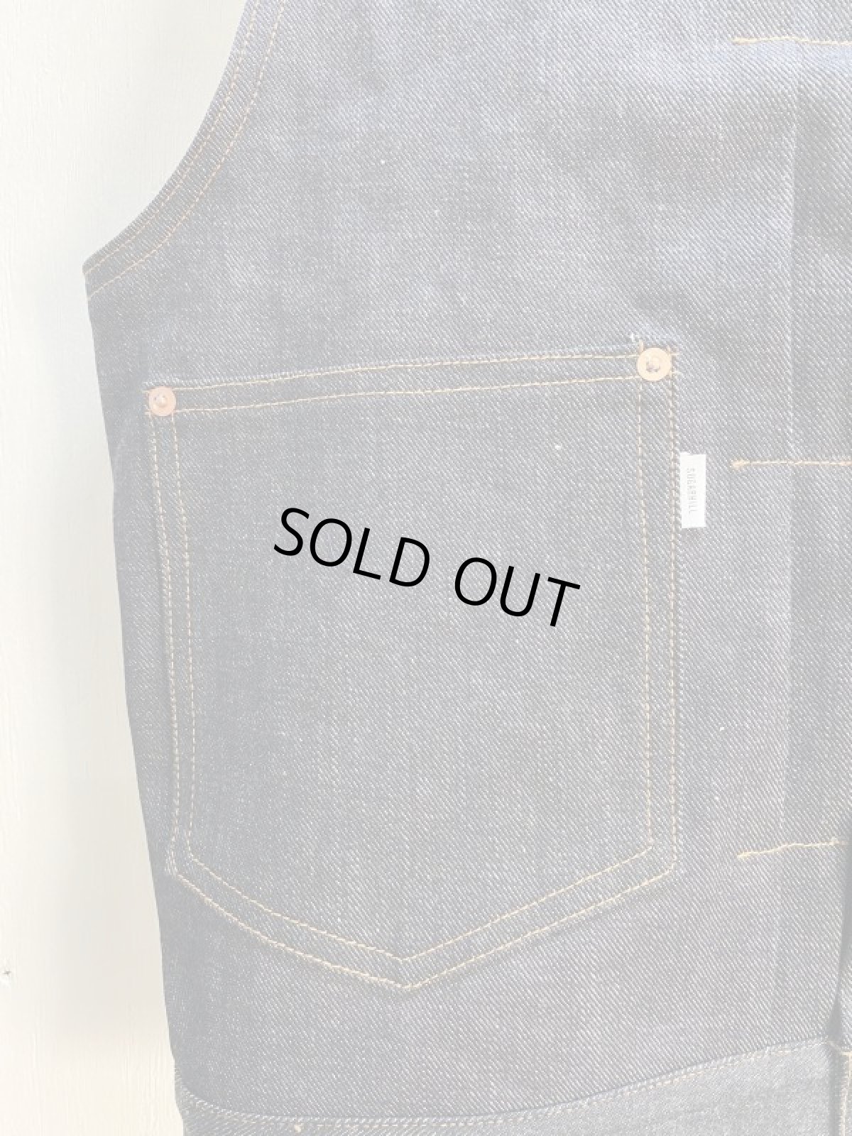 画像3: SUGARHILL(シュガーヒル)MODERN DENIM VEST 2441000401 (3)