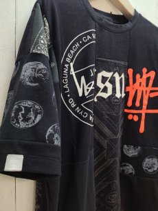 画像2: Takaya Hioki (タカヤヒオキ) OLD STUSSY REMAKE S/S  "REBEL ELEMENTS EXCLUSIVE (BLK)A (2)