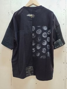 画像3: Takaya Hioki (タカヤヒオキ) OLD STUSSY REMAKE S/S  "REBEL ELEMENTS EXCLUSIVE (BLK)C (3)