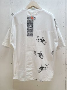 画像3: Takaya Hioki (タカヤヒオキ) OLD STUSSY REMAKE S/S  "REBEL ELEMENTS EXCLUSIVE" (WHT)B (3)