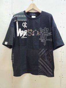 画像1: Takaya Hioki (タカヤヒオキ) OLD STUSSY REMAKE S/S  "REBEL ELEMENTS EXCLUSIVE (BLK)C (1)