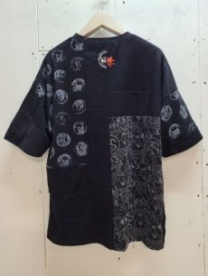 画像3: Takaya Hioki (タカヤヒオキ) OLD STUSSY REMAKE S/S  "REBEL ELEMENTS EXCLUSIVE (BLK)A (3)