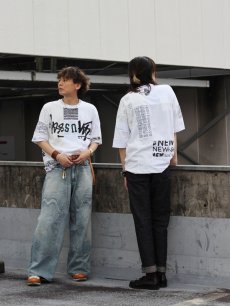 画像14: Takaya Hioki (タカヤヒオキ) OLD STUSSY REMAKE S/S  "REBEL ELEMENTS EXCLUSIVE" (WHT)C (14)