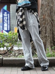 画像15: ★SALE50％0FF★children of the discordance(チルドレンオブザディスコーダンス) CRAIG BARBED WIRE SWEAT PANTS COTDPT-034 (15)