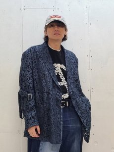 画像6: el conductorH(コンダクター) FLOWER LACE BONDAGE DOUBLE BREASTED JKT PD24AJ05 (6)