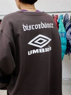 画像5: Children of the discordance(チルドレンオブザディスコーダンス) × UMBRO(アンブロ) UMPHREY BRO CN PULLOVER DISUMBCS-001(BRN) (5)