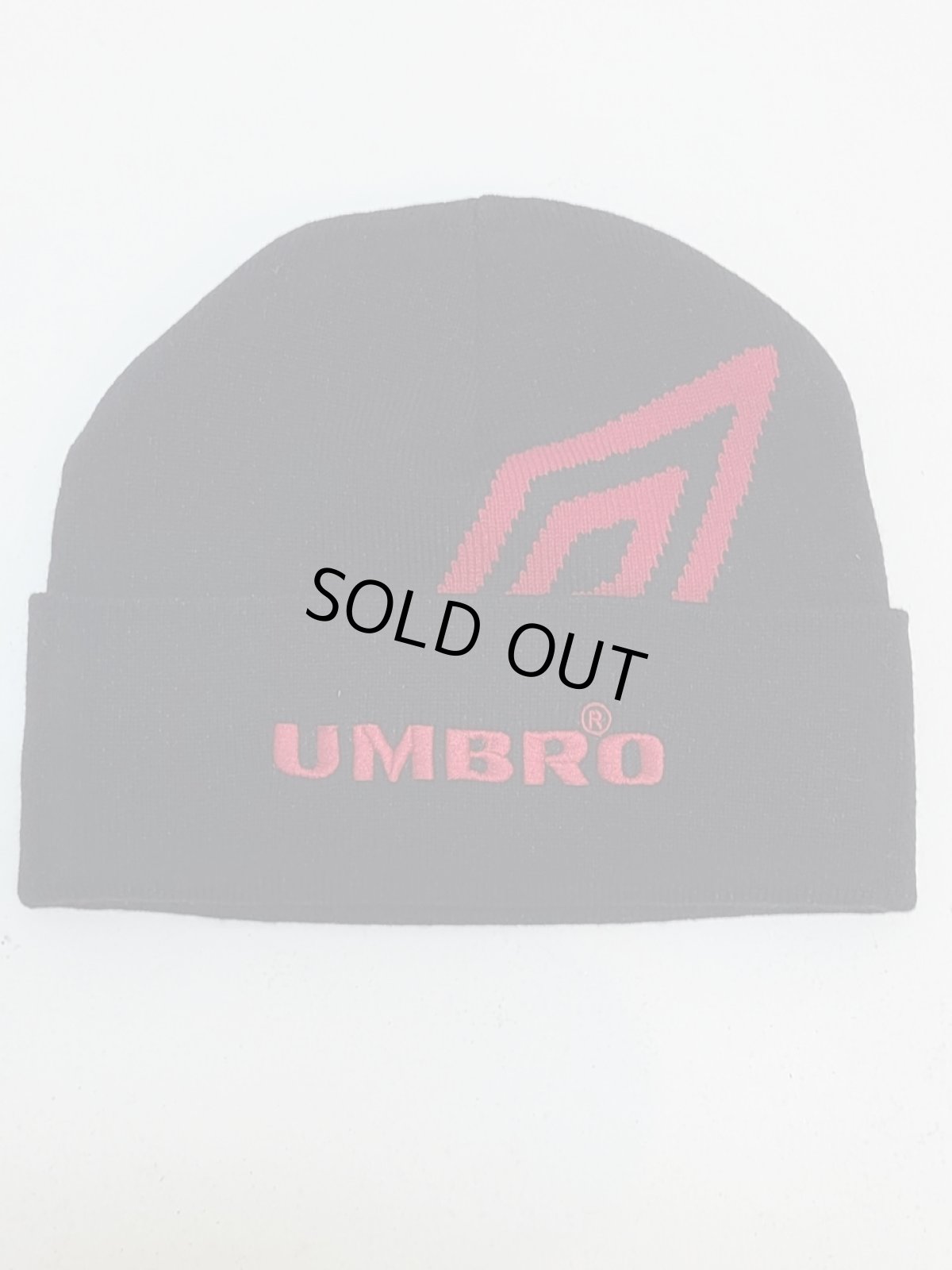 画像1: Children of the discordance(チルドレンオブザディスコーダンス) × UMBRO(アンブロ) LOGO BEANIE DISUMBAC002(BLK) (1)