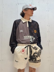 画像9: Children of the discordance(チルドレンオブザディスコーダンス) × UMBRO(アンブロ) CHANGEOVER GAME SHIRT DISUMBSH001(BLK) (9)