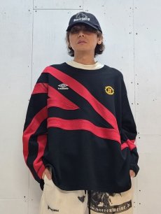 画像6: Children of the discordance(チルドレンオブザディスコーダンス) × UMBRO(アンブロ) UMPHREY BRO CN PULLOVER DISUMBCS-001(BLK) (6)