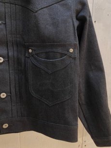 画像3: Azuma.(アズマ) ×TOM WORKS(トムワークス) TACKED DENIM JACKET 24AH-TW-01 (3)