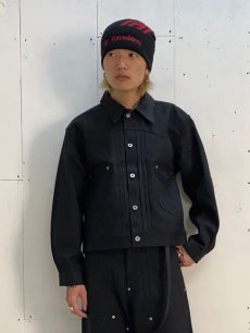 画像10: Azuma.(アズマ) ×TOM WORKS(トムワークス) TACKED DENIM JACKET 24AH-TW-01 (10)