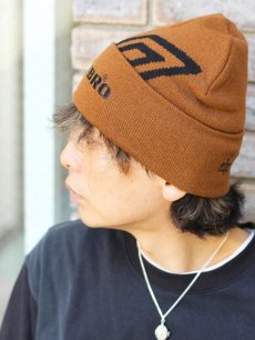 画像12: Children of the discordance(チルドレンオブザディスコーダンス) × UMBRO(アンブロ) LOGO BEANIE DISUMBAC002(BRN) (12)