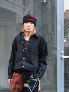 画像13: Azuma.(アズマ) ×TOM WORKS(トムワークス) TACKED DENIM JACKET 24AH-TW-01 (13)