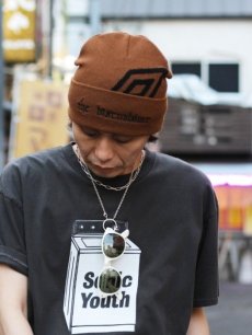 画像17: Children of the discordance(チルドレンオブザディスコーダンス) × UMBRO(アンブロ) LOGO BEANIE DISUMBAC002(BRN) (17)