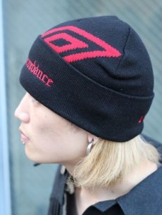 画像12: Children of the discordance(チルドレンオブザディスコーダンス) × UMBRO(アンブロ) LOGO BEANIE DISUMBAC002(BLK) (12)