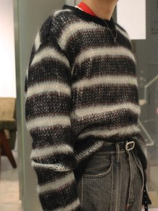 画像6: SUGARHILL(シュガーヒル) MOHAIR STRIPE PULLOVER 2411300603(MINT) (6)