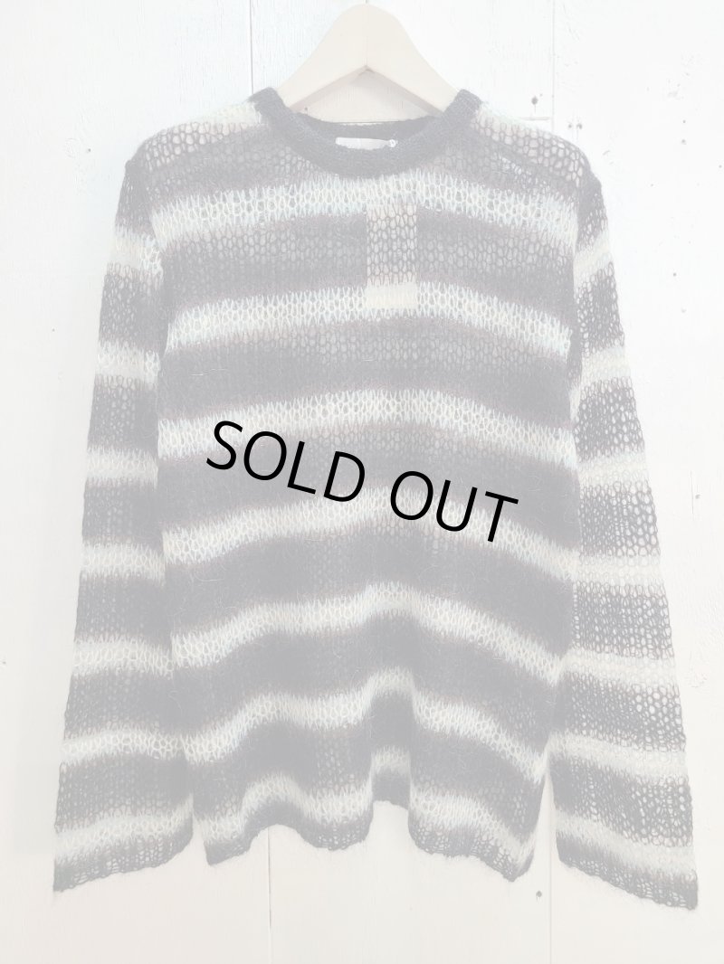 シュガーヒル　MOHAIR STRIPE PULLOVER MOHAIR STRIPE PULLOVER – SUGARHILL TOKYO