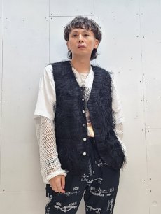 画像6: el conductorH(コンダクター) 5BUTTONS FRINGE VEST PD24AJ03 (6)