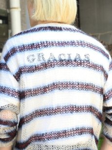 画像8: SUGARHILL(シュガーヒル) MOHAIR STRIPE PULLOVER 2411300603(WINE) (8)