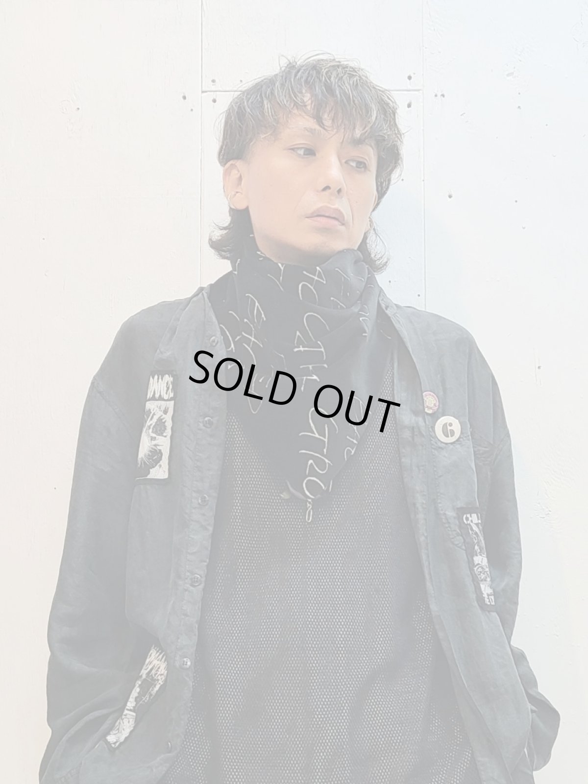 画像6: Azuma.(アズマ) "U.F.B.G" VELVET SCARF 24AH-AC-02 (6)