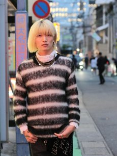 画像10: SUGARHILL(シュガーヒル) MOHAIR STRIPE PULLOVER 2411300603(MINT) (10)