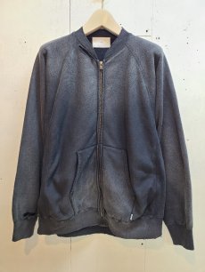 画像1: SUGARHILL(シュガーヒル) AGED ZIP-UP SWEAT SHIRT 2411300905 (1)