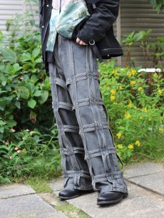 画像7: SUGARHILL(シュガーヒル) CAGED DENIM PANTS 2411300402 (7)