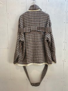 画像9: el conductorH(コンダクター) MIXED TWEED BONDAGE FIELD JKT PD24AJ04 (9)